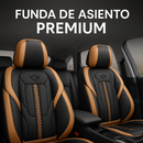 Funda Deluxe para Asiento de Auto en Piel Genuina Universal +REGALO: Alfombra Completa