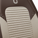 Funda Asiento Universal Vulcan en Cuero Legítimo con AirBag +REGALOS: Alfombra de Cuero y Funda para Volante