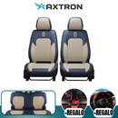 Funda Asiento Universal Vulcan en Cuero Legítimo con AirBag +REGALOS: Alfombra de Cuero y Funda para Volante