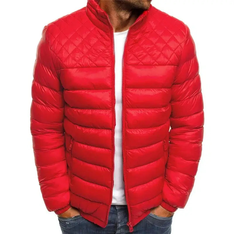 Campera ComfortFit Hombre – Algodón Térmico con Cuello Alto