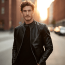 Campera Cuero genuino - Leon