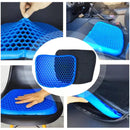 Almohada Ortopédica de Gel con Funda de Silicona para Asiento – Auto y Escritorio
